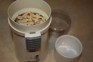 Coffee grinder for nuts and herbs