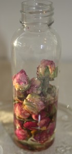 Rose bottle 